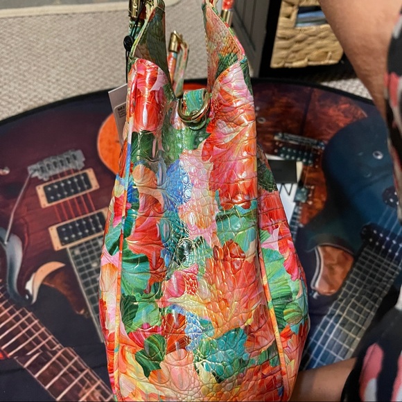 Retired! Brahmin Taffy Celia Satchel! NWT - Picture 14 of 15